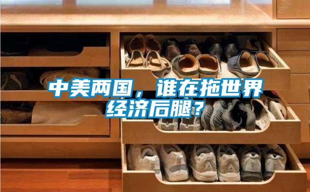 中美兩國，誰在拖世界經濟后腿？