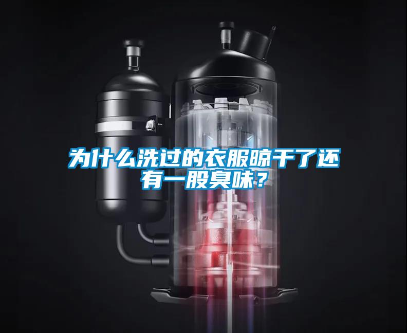 為什么洗過的衣服晾干了還有一股臭味？