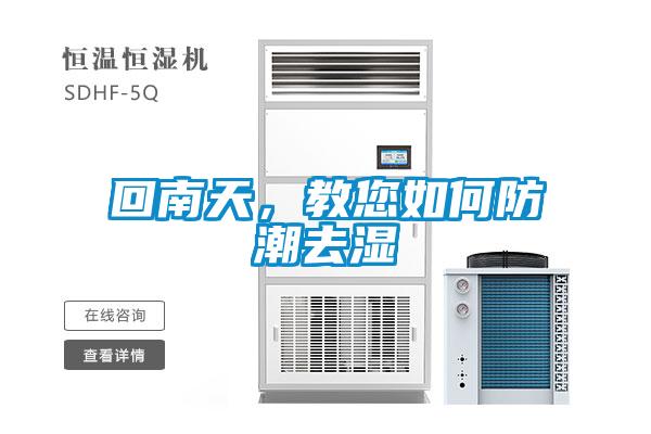 回南天,教您如何防潮去濕