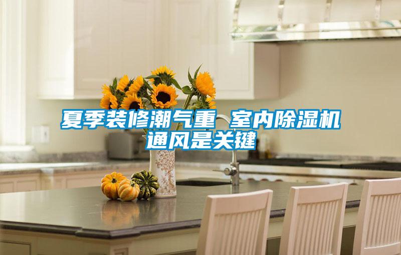 夏季裝修潮氣重 室內(nèi)除濕機通風(fēng)是關(guān)鍵