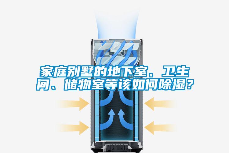 家庭別墅的地下室、衛(wèi)生間、儲物室等該如何除濕?