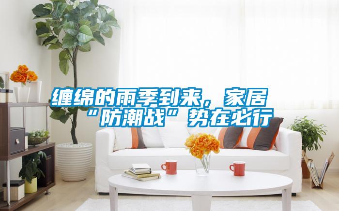 纏綿的雨季到來(lái),家居“防潮戰(zhàn)”勢(shì)在必行