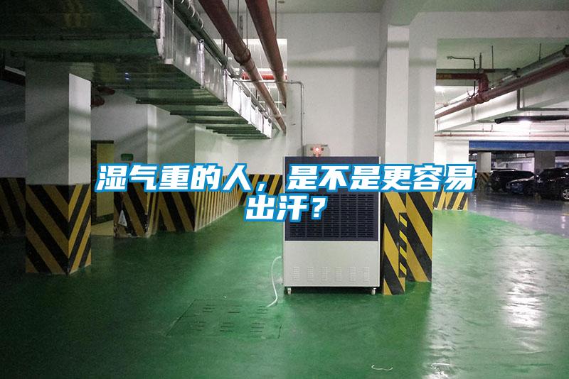 濕氣重的人，是不是更容易出汗？