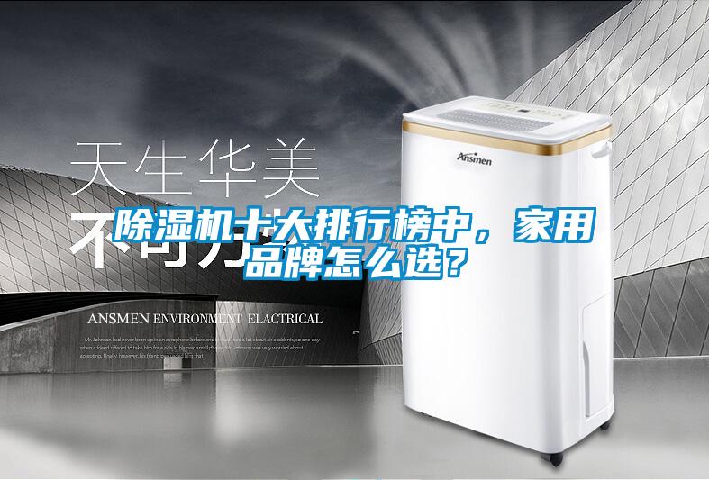 除濕機十大排行榜中,家用品牌怎么選?