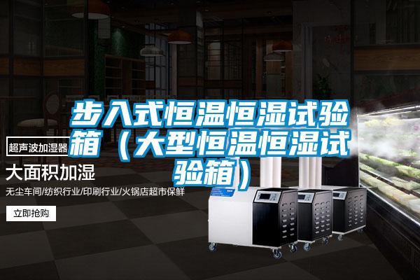 步入式恒溫恒濕試驗箱(大型恒溫恒濕試驗箱)