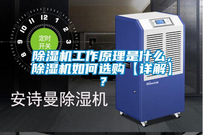除濕機工作原理是什么，除濕機如何選購【詳解】？