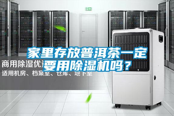 家里存放普洱茶一定要用除濕機嗎?