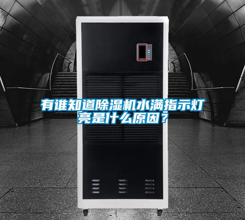 有誰知道除濕機水滿指示燈亮是什么原因？