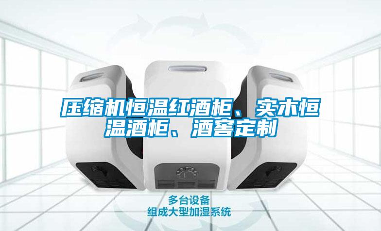 壓縮機(jī)恒溫紅酒柜、實(shí)木恒溫酒柜、酒窖定制