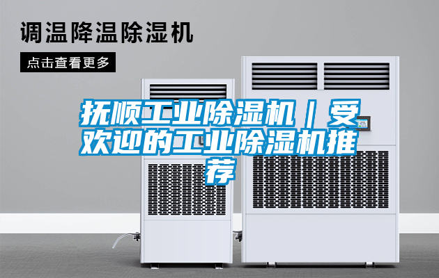 撫順工業除濕機|受歡迎的工業除濕機推薦