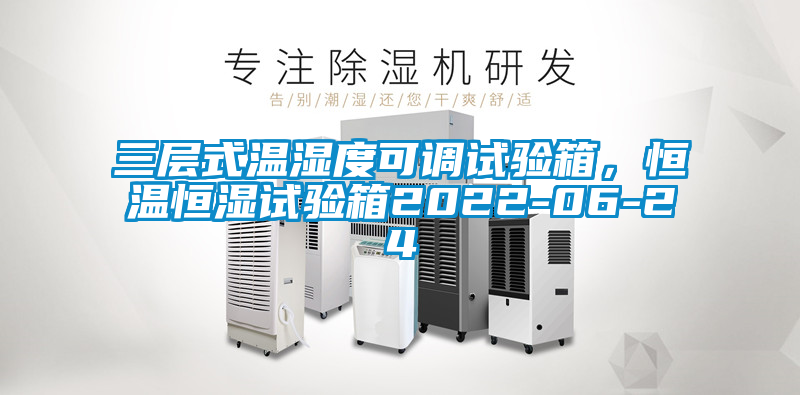 三層式溫濕度可調試驗箱，恒溫恒濕試驗箱2022-06-24