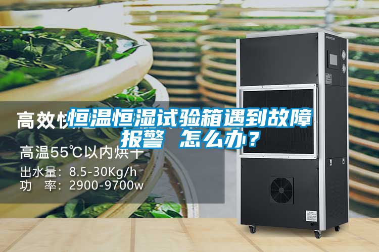 恒溫恒濕試驗(yàn)箱遇到故障報(bào)警 怎么辦？