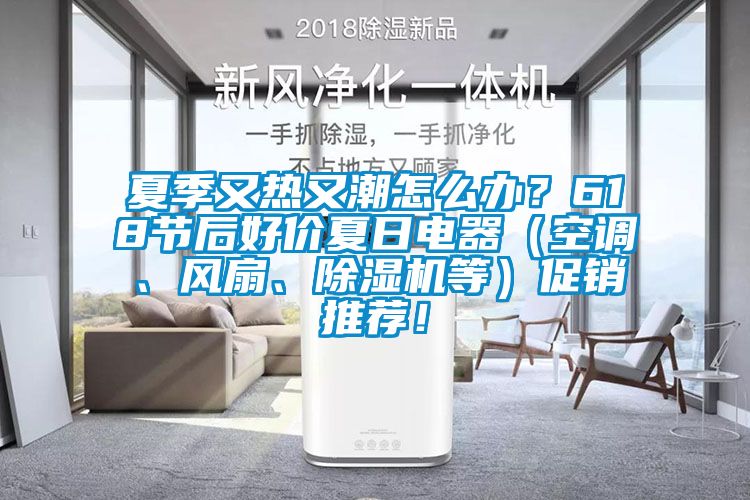 夏季又熱又潮怎么辦?618節(jié)后好價夏日電器(空調(diào)、風(fēng)扇、除濕機等)促銷推薦!