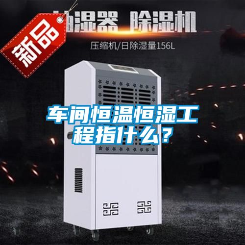 車間恒溫恒濕工程指什么?