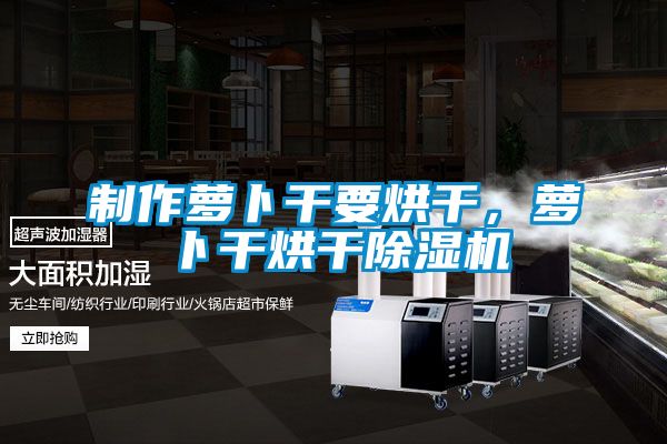 制作蘿卜干要烘干,蘿卜干烘干除濕機