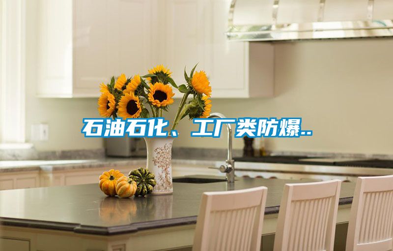 石油石化、工廠類防爆..